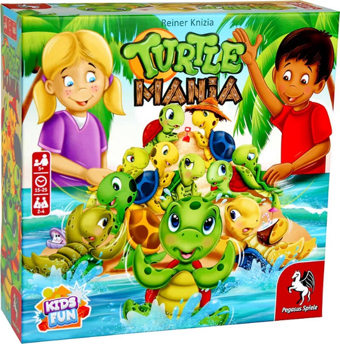 Turtle Mania, Duits/Frans/Italiaans