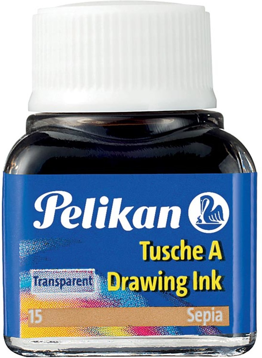   201640 schrijf- en tekeninkt 10 ml Sepia