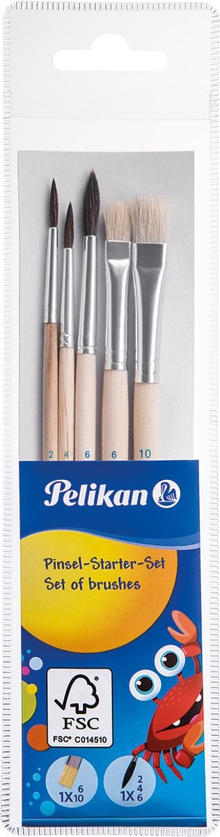 Pelikan Pinsel Starter-Set Pi5/Sb