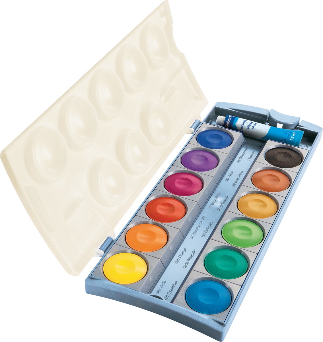 Pelikan dekverfdoos 735/K12 Eco 12 kleuren