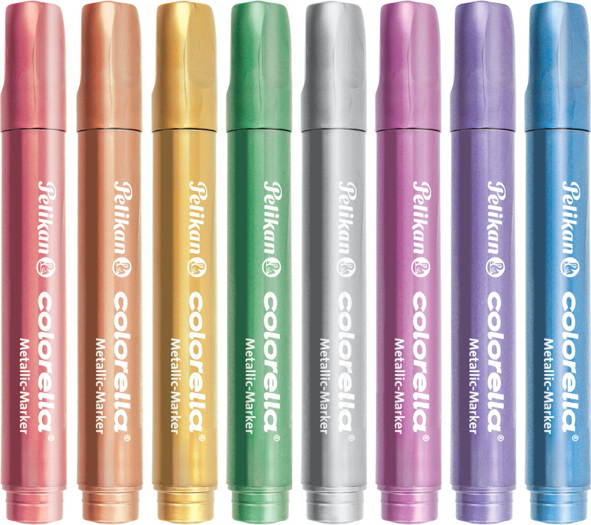 Pelikan viltstiften - Colorella Metallic - 8 stuks
