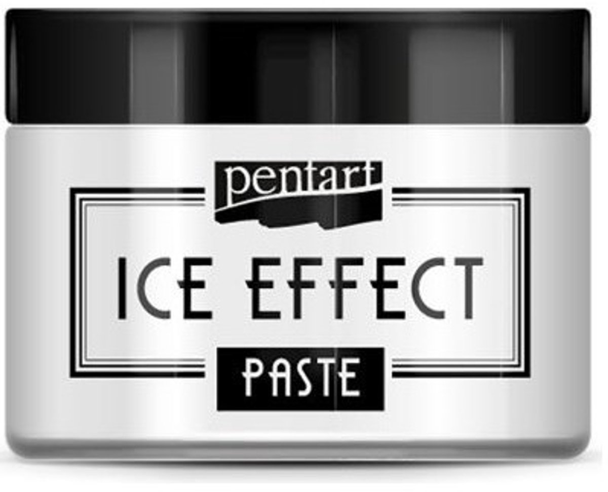 Pentart ijseffect pasta 150ml - creatieve knutselpasta voor kinderen.