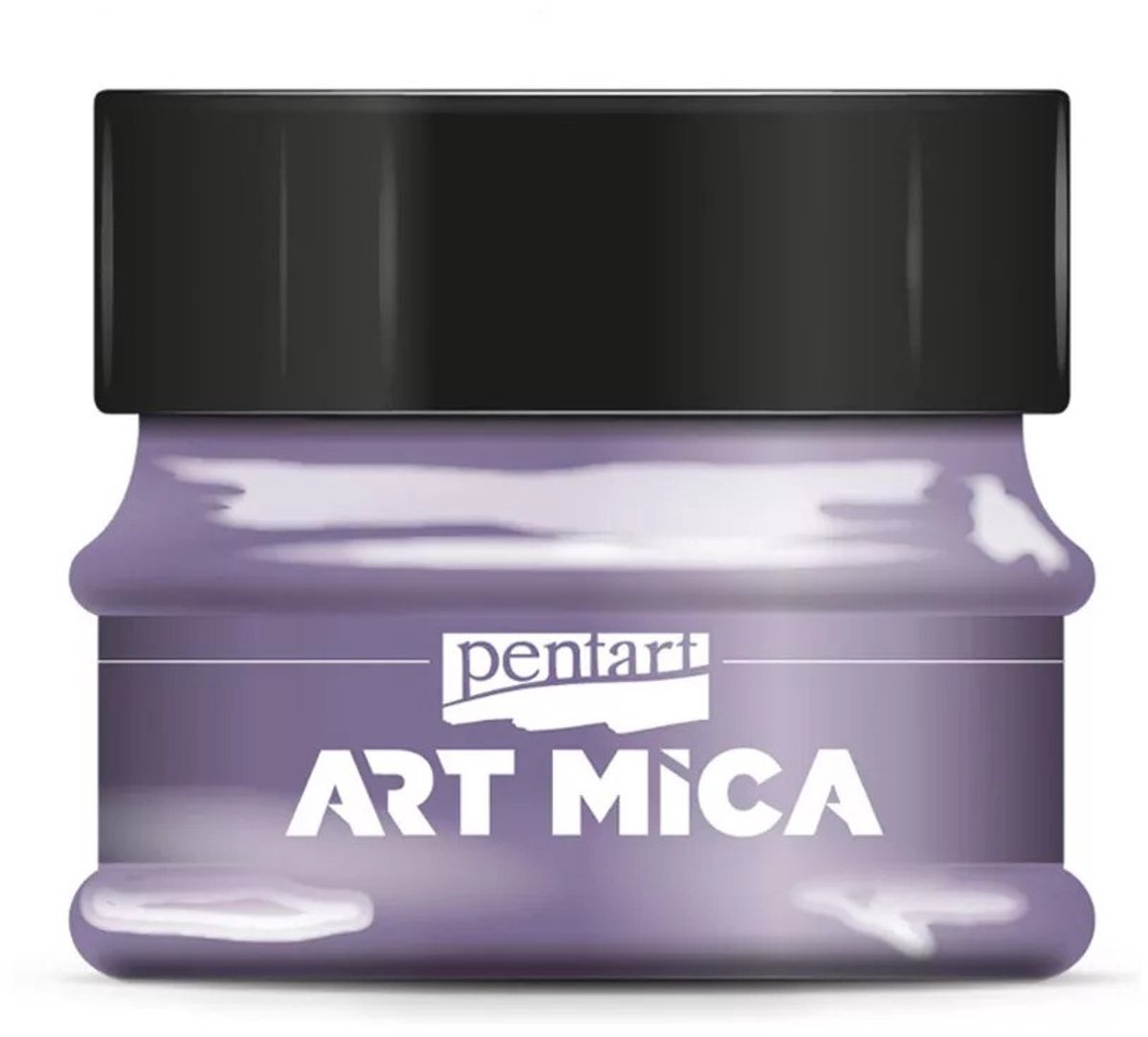 Pentart mica pigment poeder Magic Violet 9g - creatief knutselmateriaal.