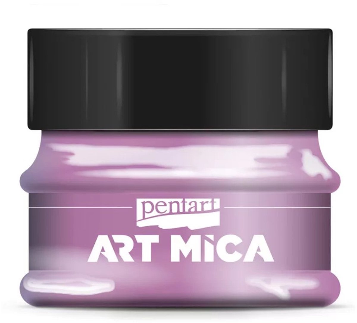 Pentart mica pigment poeder paars 9g - creatieve glanspoeder.