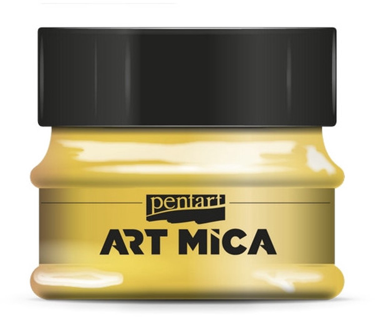 Pentart mica pigmentpoeder goud - creatieve glans voor kunstprojecten.