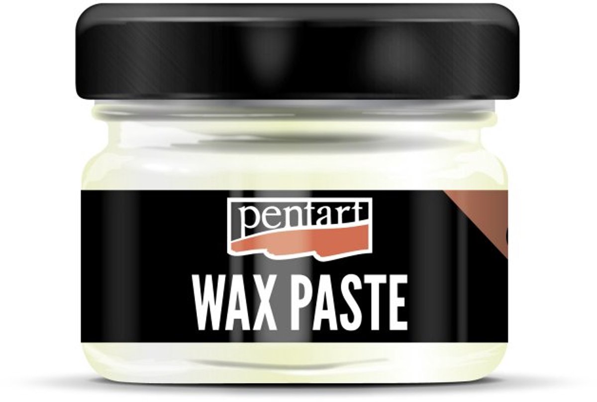 Pentart wax pasta kameleon wit-goud 20ml creatieve metallic effect.