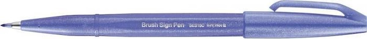  tel Brush Sign SES15C Blauw Violet