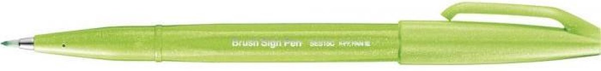  tel Brush Sign SES15C Lichtgroen