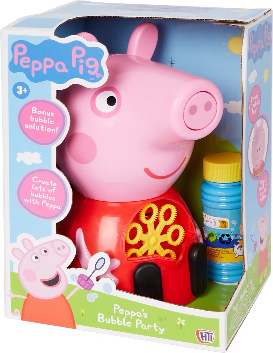 Peppa Pig - Bellenblaasmachine - Bellenblazer Peppa Pig - Peppa Pig Speelgoed