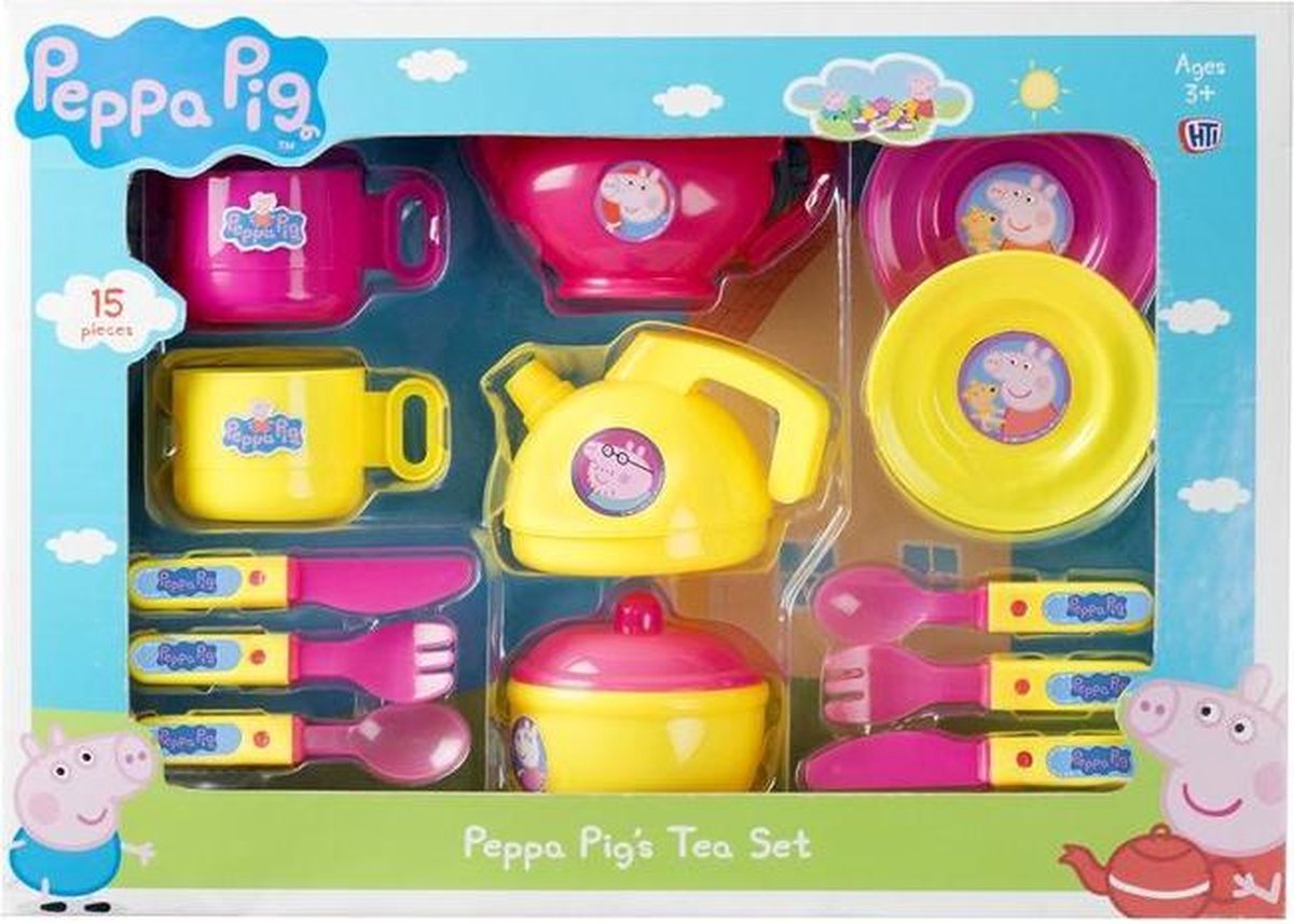 Peppa Pig - Thee Servies - Speelset