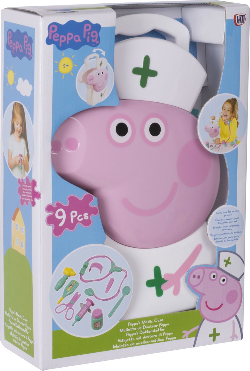 Peppa Pig Doktersset – Cadeau voor Sinterklaas – Speelgoed – Geschenk voor Kerst – Vanaf 3 jaar