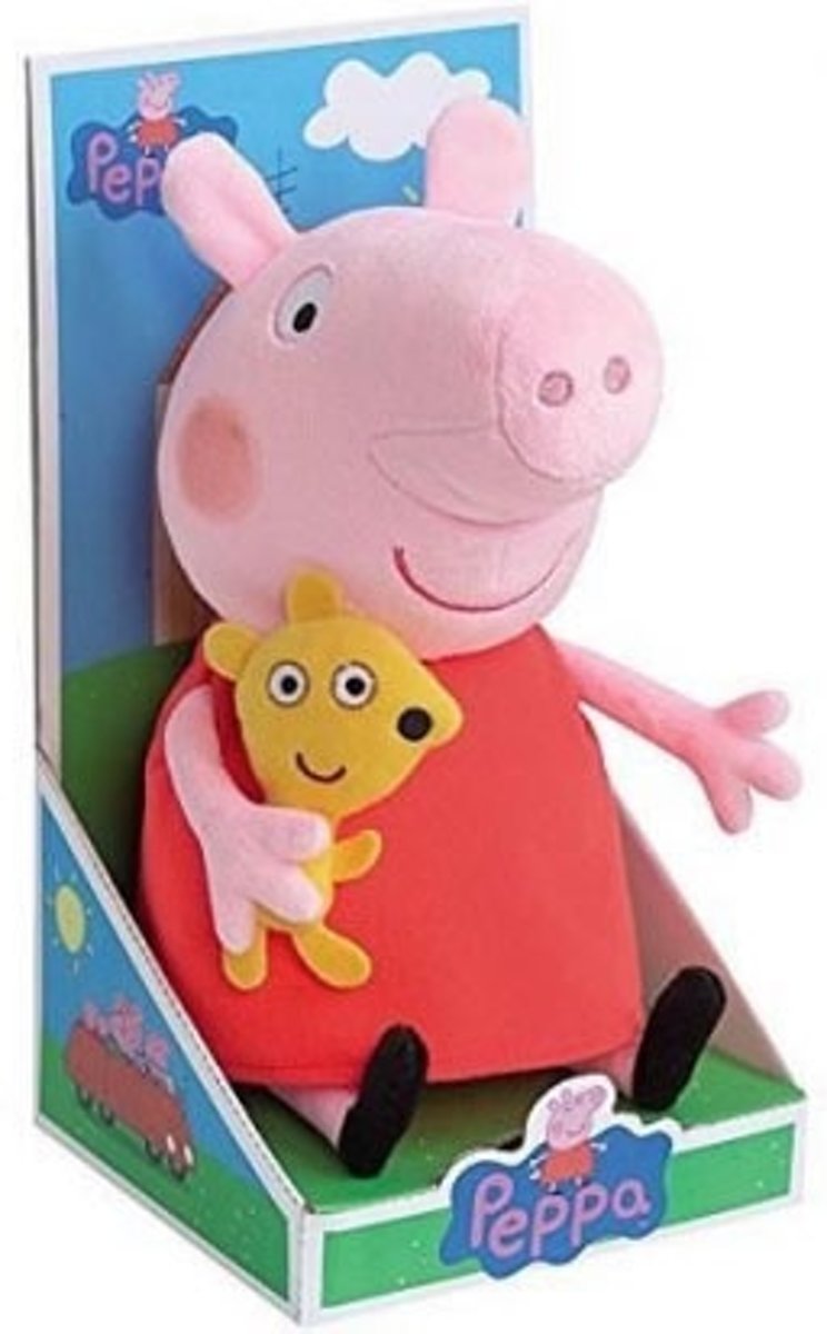 Peppa Pig Freddie - Knuffel - 30 cm - Multi