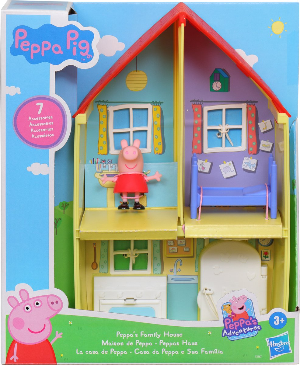 Peppa Pig Peppas Huis Speelset - Speelfiguur