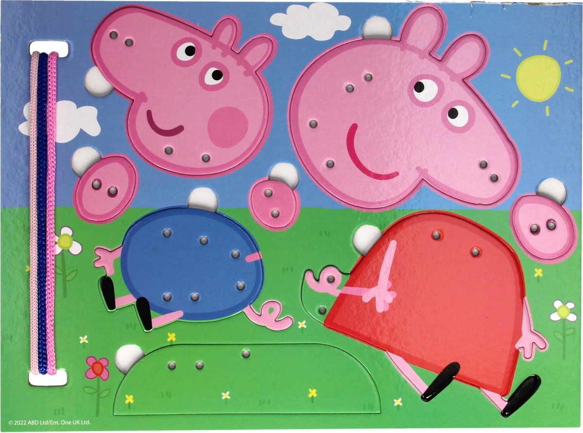 Peppa Pig Veterpuzzel 8 Stukjes
