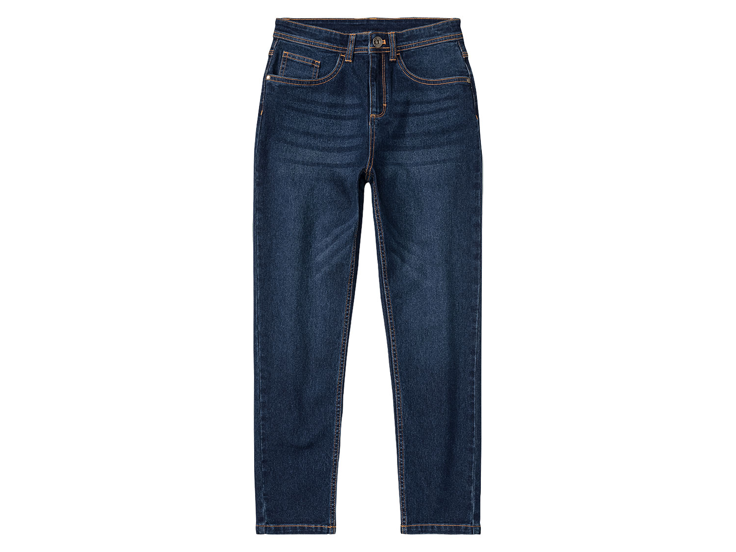 pepperts! Kinder jeans tapered fit (Donkerblauw, 152)