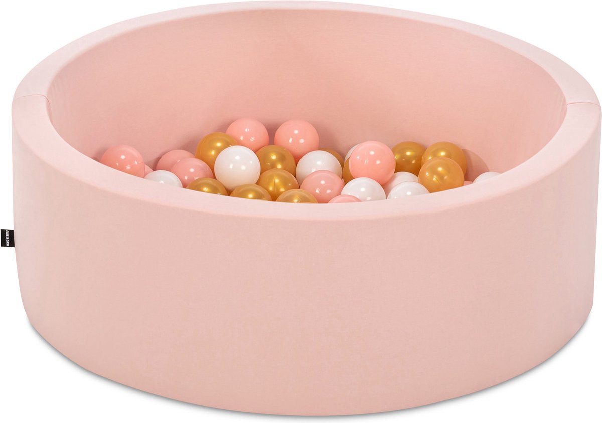   babys - Roze - 150 ballen in de kleuren Roze, Goud en Wit -   baby -  ken -   baby -  