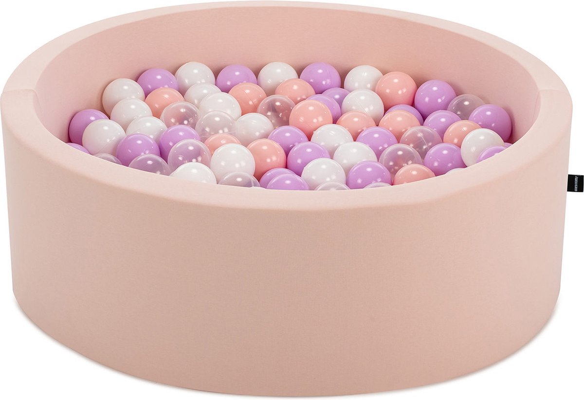   babys - Roze - 200 ballen in de kleuren Wit, Roze, Transparant en Lila -   baby -  ken -   baby -  