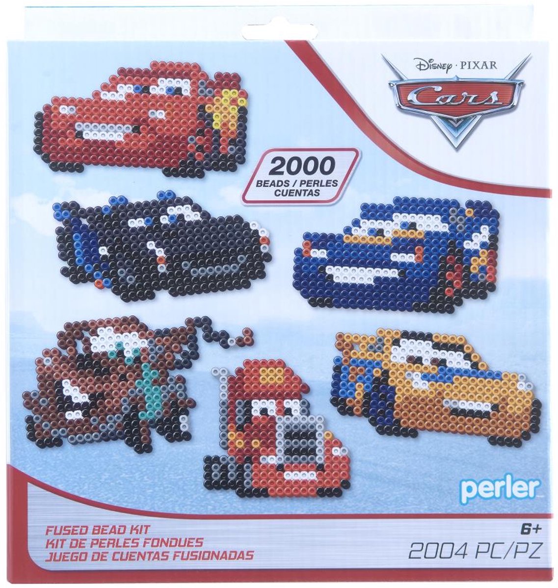 Perler - Strijkkralenset - Disney Pixar Cars - 80-57045