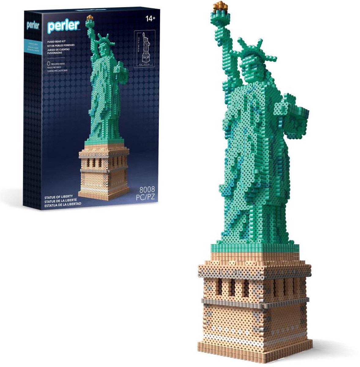 Perler - Strijkkralenset - 3D Vrijheidsbeeld - 57235