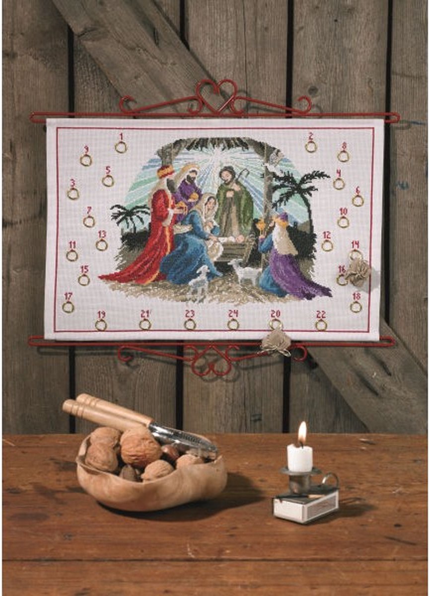 Betlehem - Borduurpakket - Permin of Copenhagen - Kerst