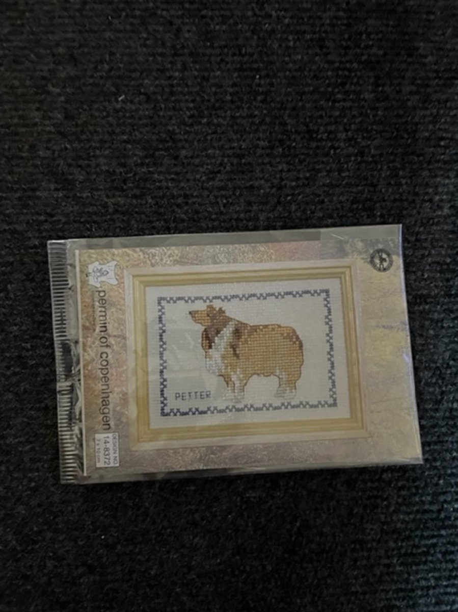 Borduurpakket Permin Hondenserie 14-8372