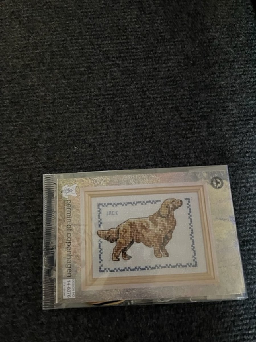 Borduurpakket Permin Hondenserie 14-8376