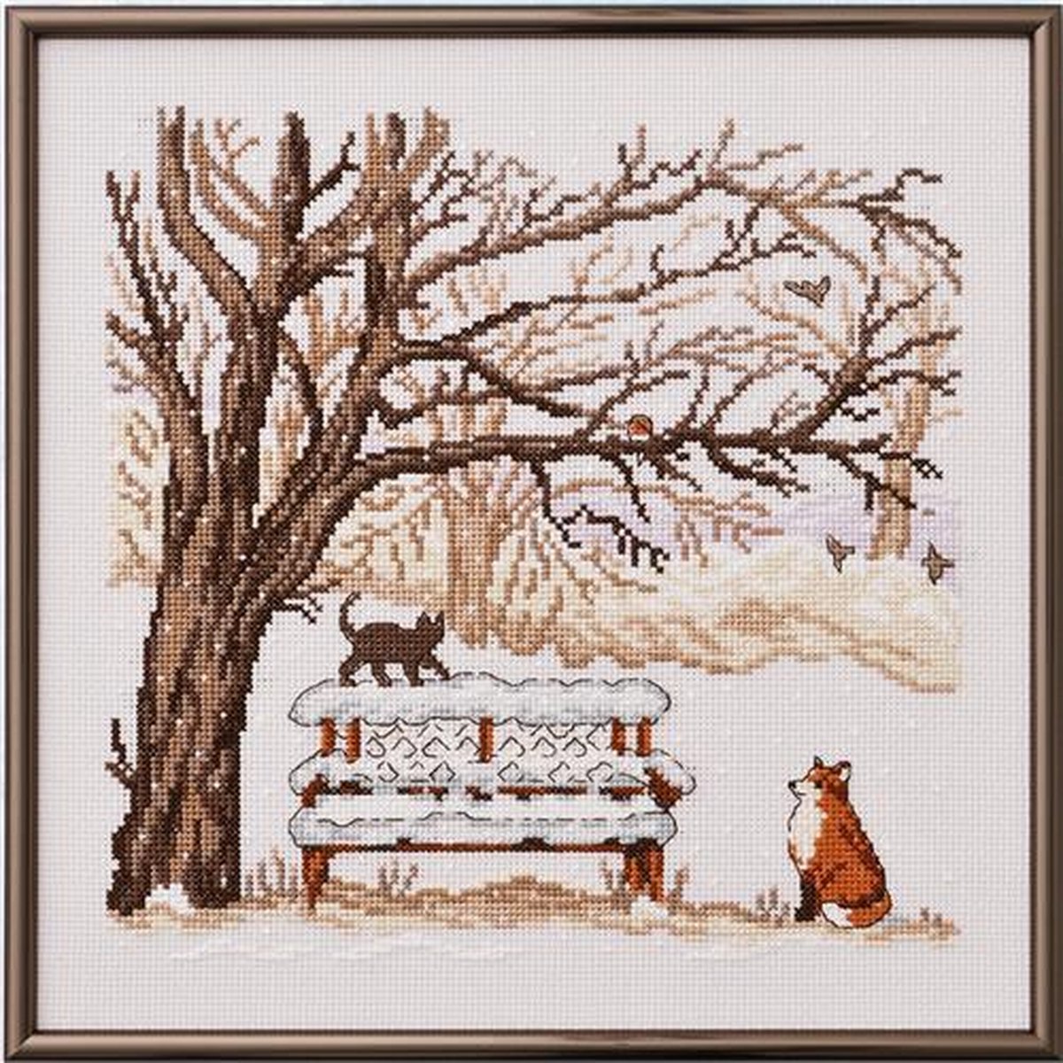 Winter - Aida telpakket - Permin