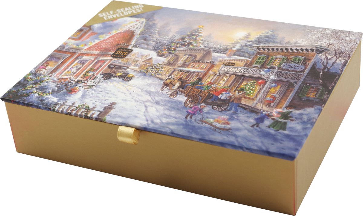 Country Village Holiday Cards