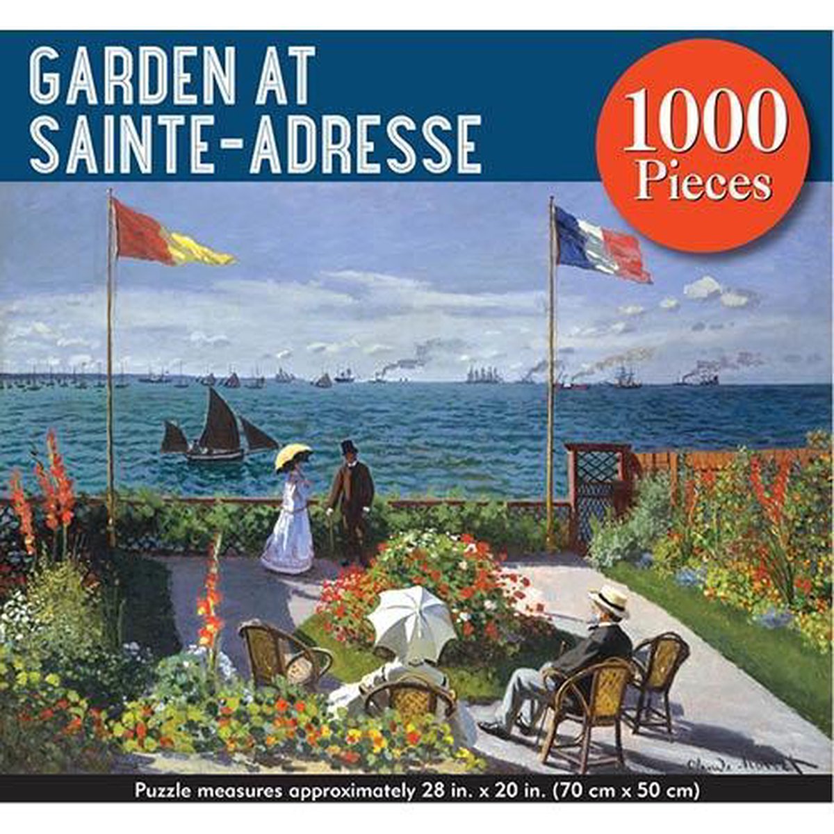 Peter Pauper Puzzel - Garden at Sainte-Adresse (1000 st)