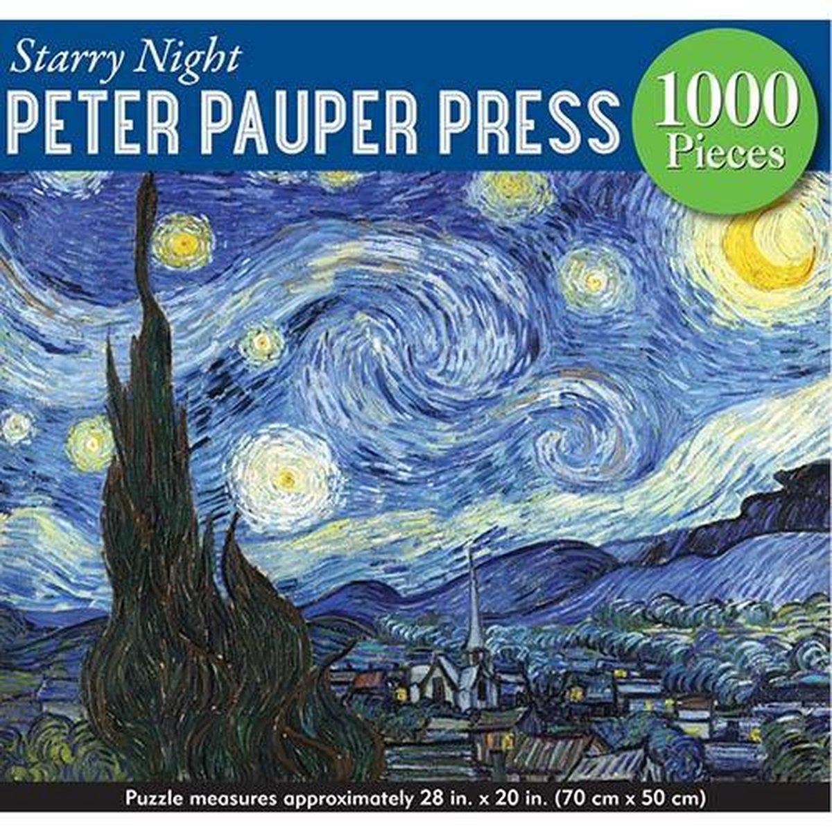 Peter Pauper Puzzel - Starry Night (1000 st)