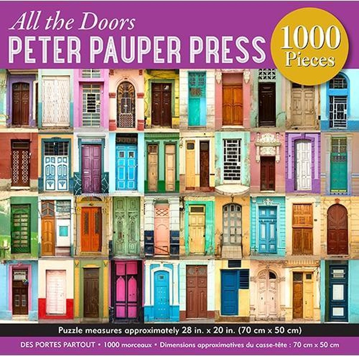 Puzzel Peter Pauper All the Doors (1000st.)