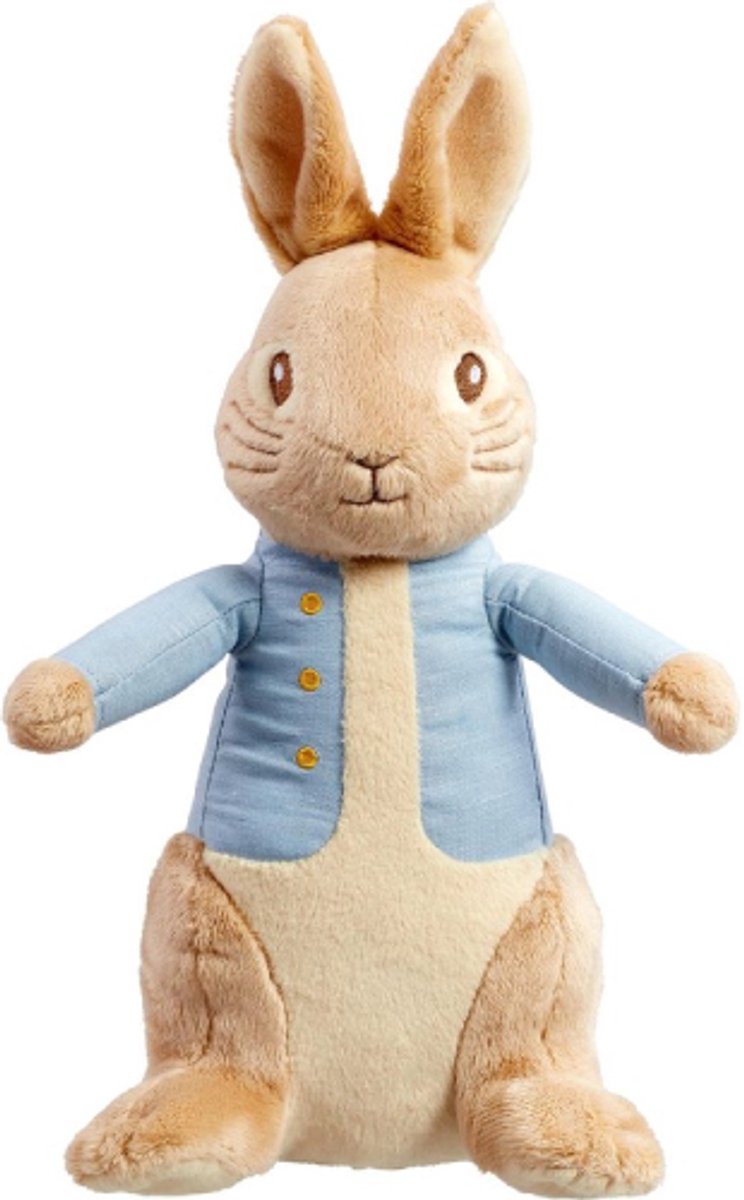 Peter Rabbit - Pieter Konijn (Lichtblauw) Pluche Knuffel 30 cm - Speelgoed Knuffels voor Kinderen Jongens Meisjes - Konijn Bunny Rabbit Plush Toy