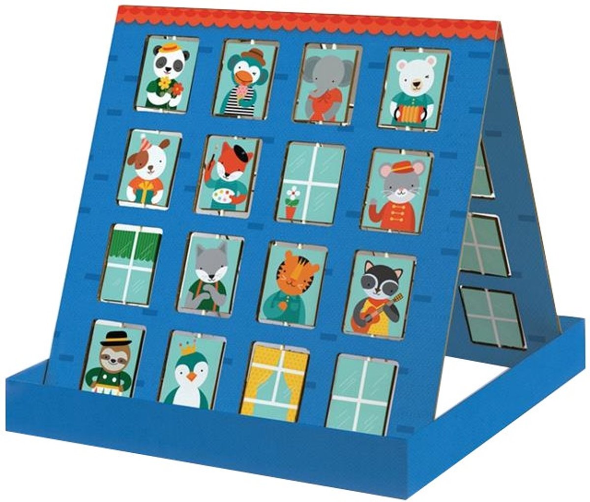 Petit Collage Bordspel Wie Is Daar? Junior