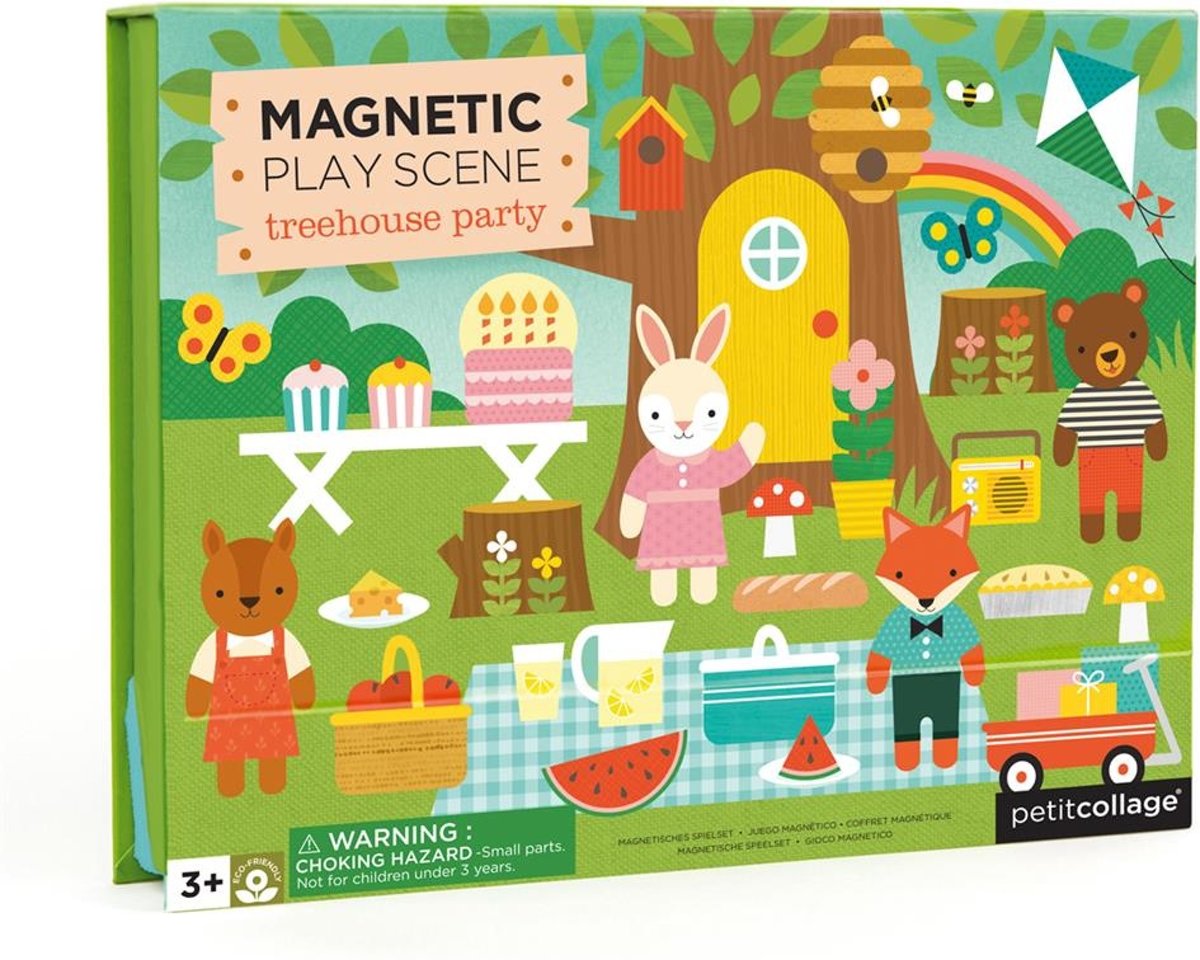 Petit Collage Magneetspel Boomhut