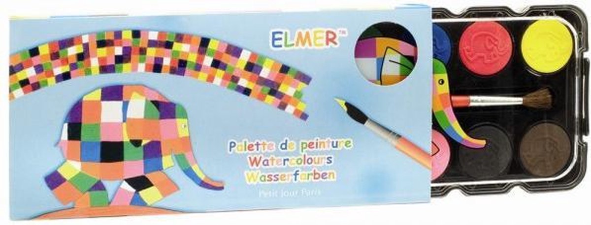 Schilderset Elmer de Olifant - Petit Jour Paris