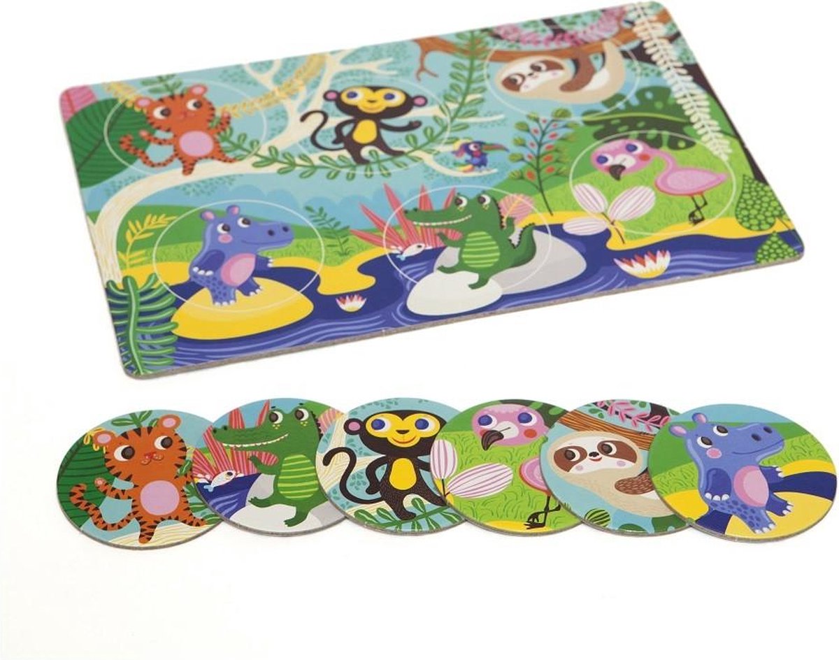 Petit Monkey - Dieren Lotto - Denkspel - Spelletjes