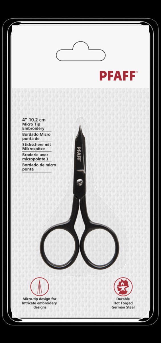 Pfaff Borduurschaar met micropunt