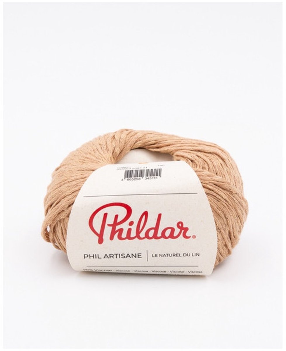 Pack Phildar Phil Artisane Camel 10 stuks