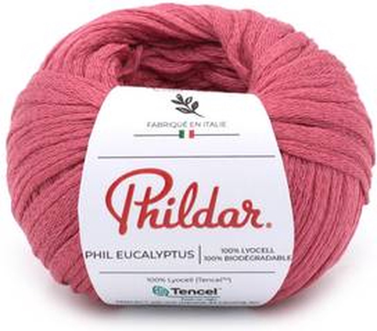 Phildar - Eucalyptus - 100 % Ecologische breigaren - Wordt per 5 stuks verkocht : Kleur: Rose De Sables