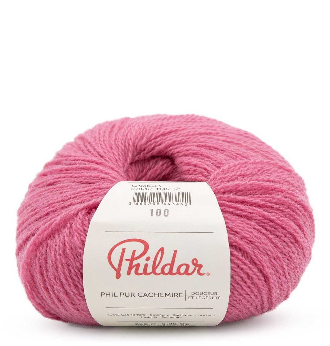 Phildar - Pur Cachemire - Ultrazachte Premium Garen - 100% Kasjmier - Kleur : Camelia