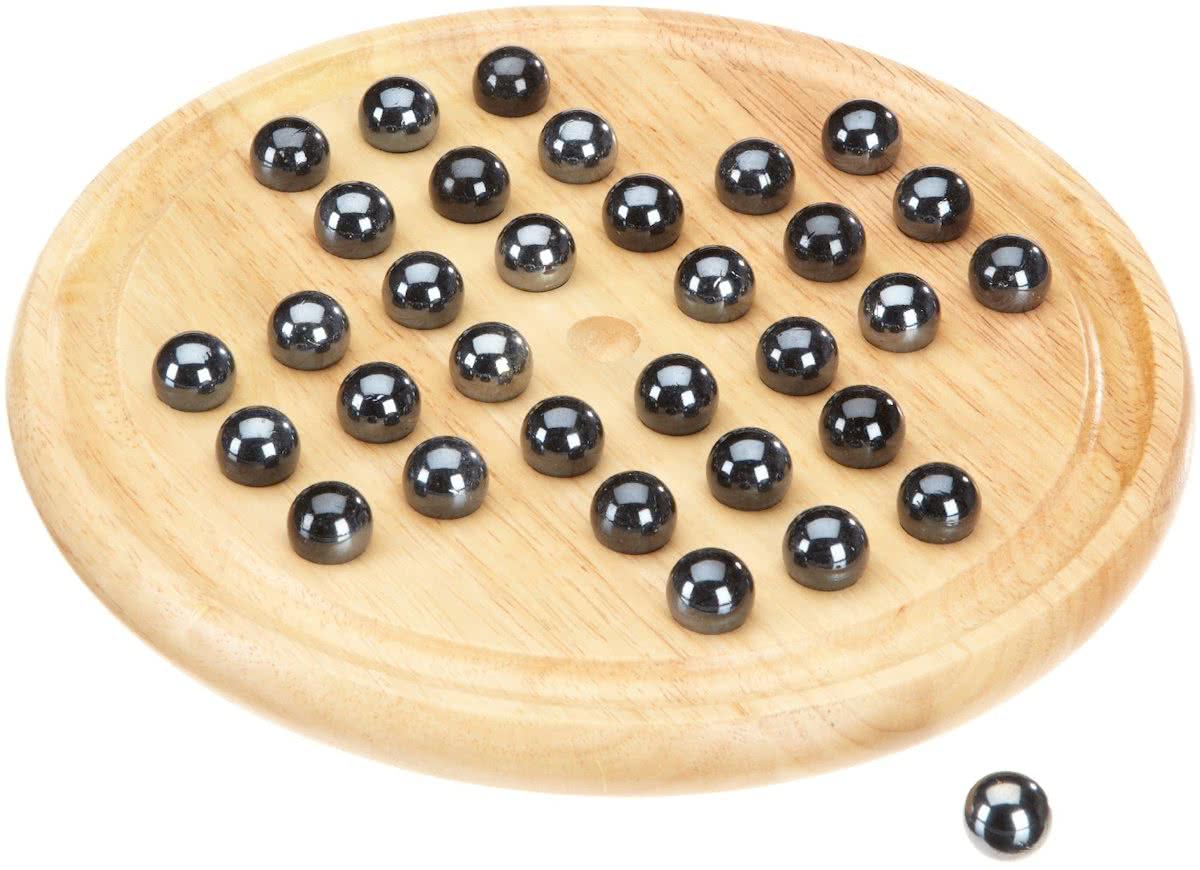 Philos Solitaire – medium met glazen knikkers