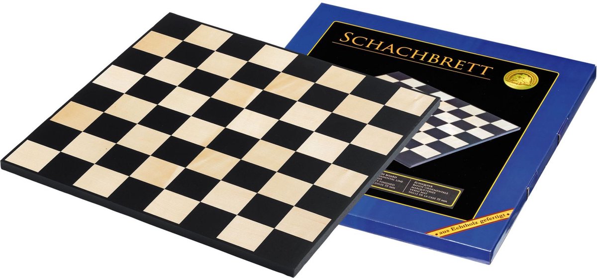   schaakbord Rome 55 mm klassiek houten schaakspel.