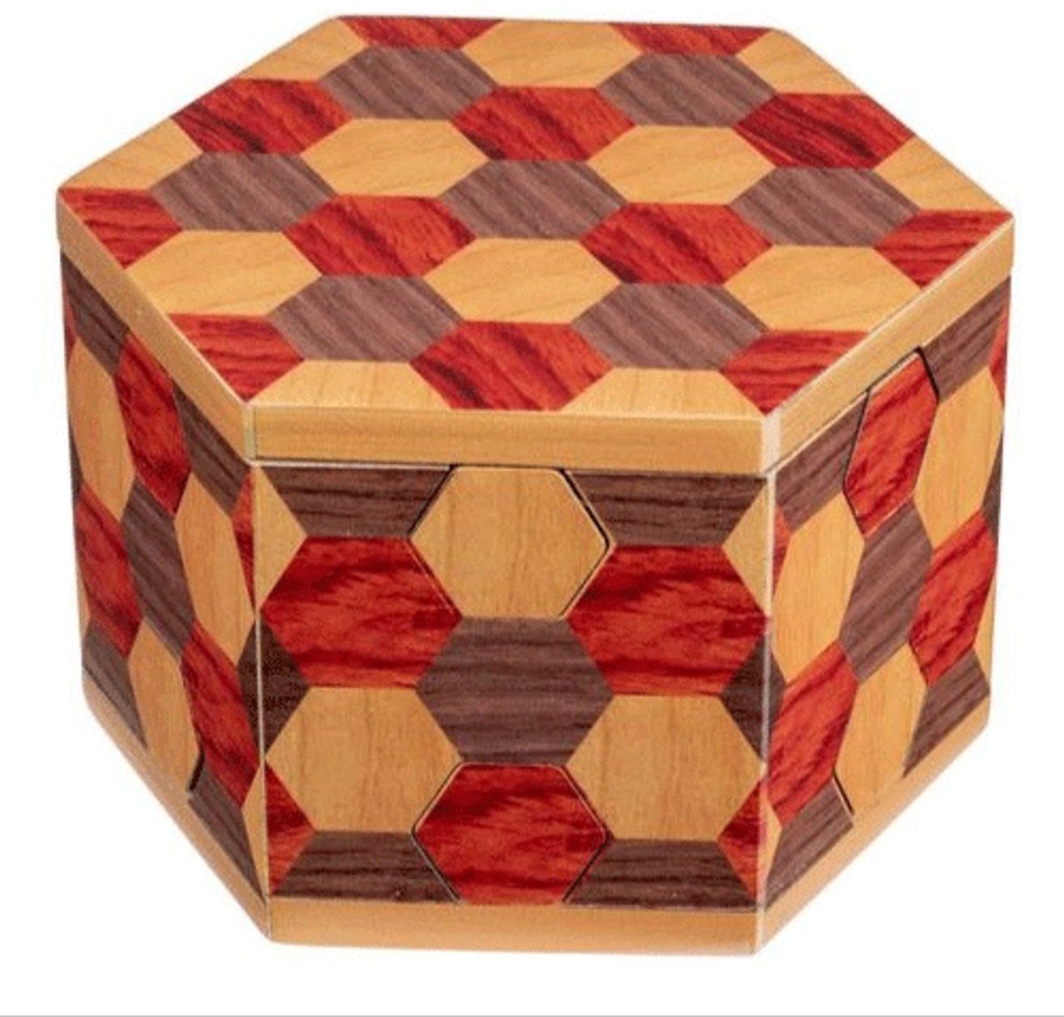 Puzzle Secret Box Honingraat