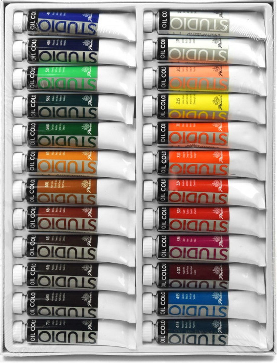 Phoenix - Olieverf - Set van 24 x 12ml - tubes