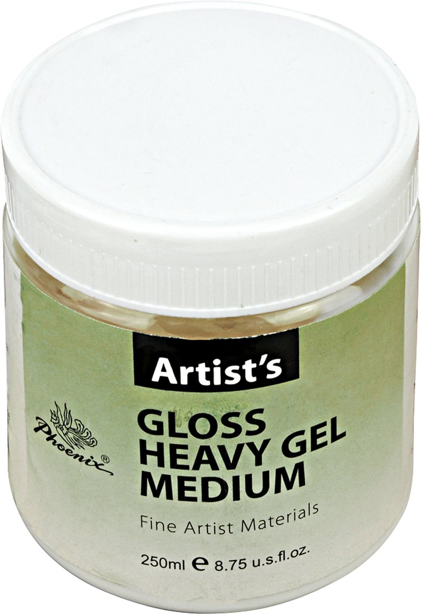 Phoenix - Schildersmedium - Acryl heavy gel - Glanzend - 500ml