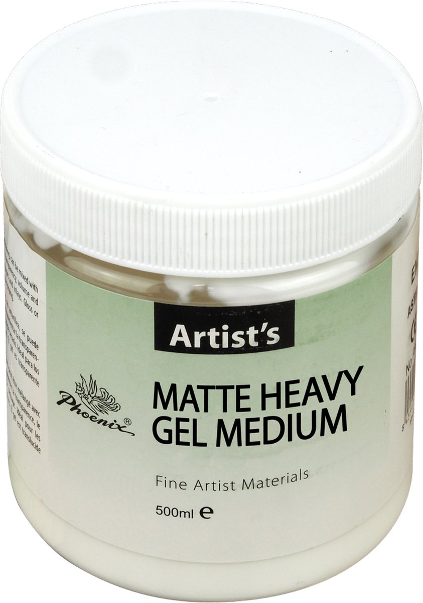 Phoenix - Schildersmedium - Acryl heavy gel - Mat - 500ml