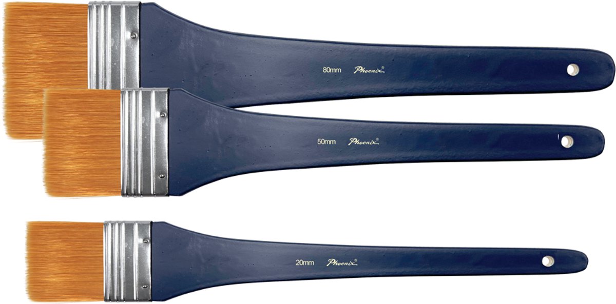 Phoenix - Set nylon spalters - Lange steel - 3 stuks