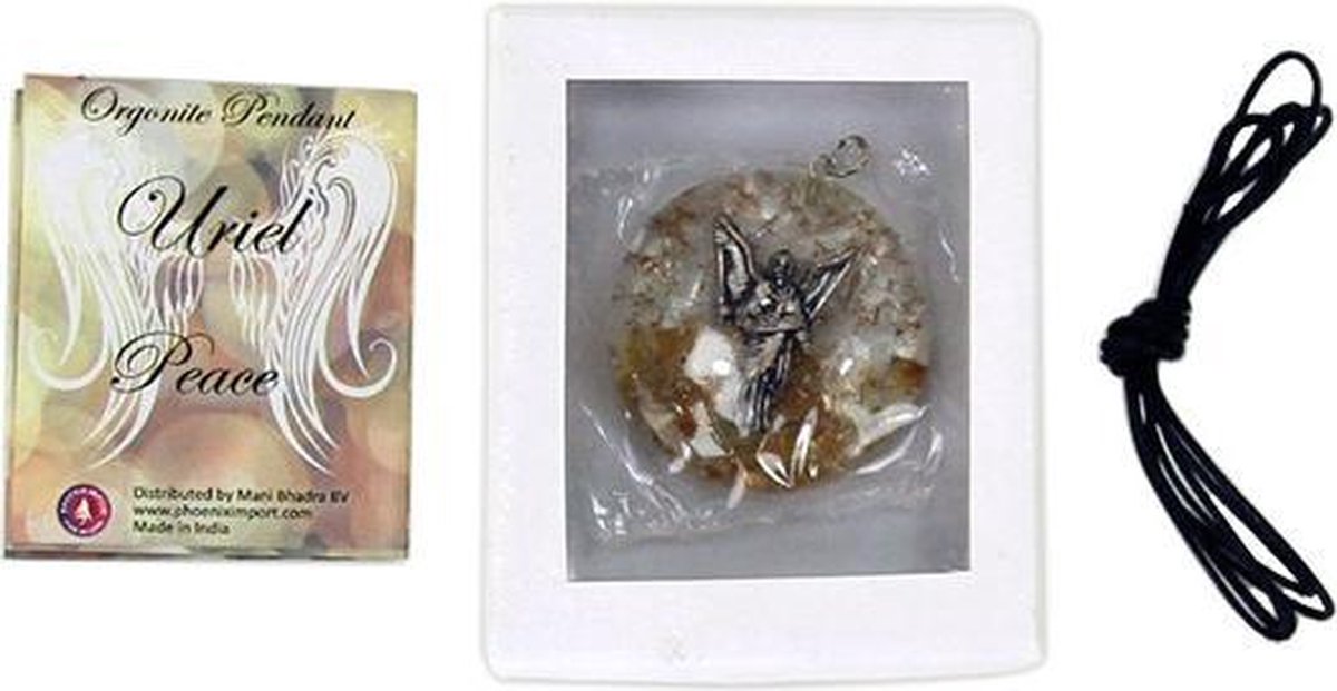 Orgoniet hanger aartsengel Uriël - 4 - Edelsteen - Koper - Acryl