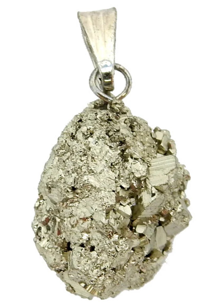 Pyriet Ruw Edelsteenhanger - 1,5 / 2cm