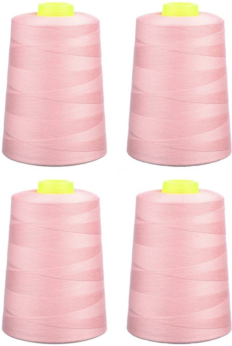 Phoenix 4x 5000m overlock garen - baby roze